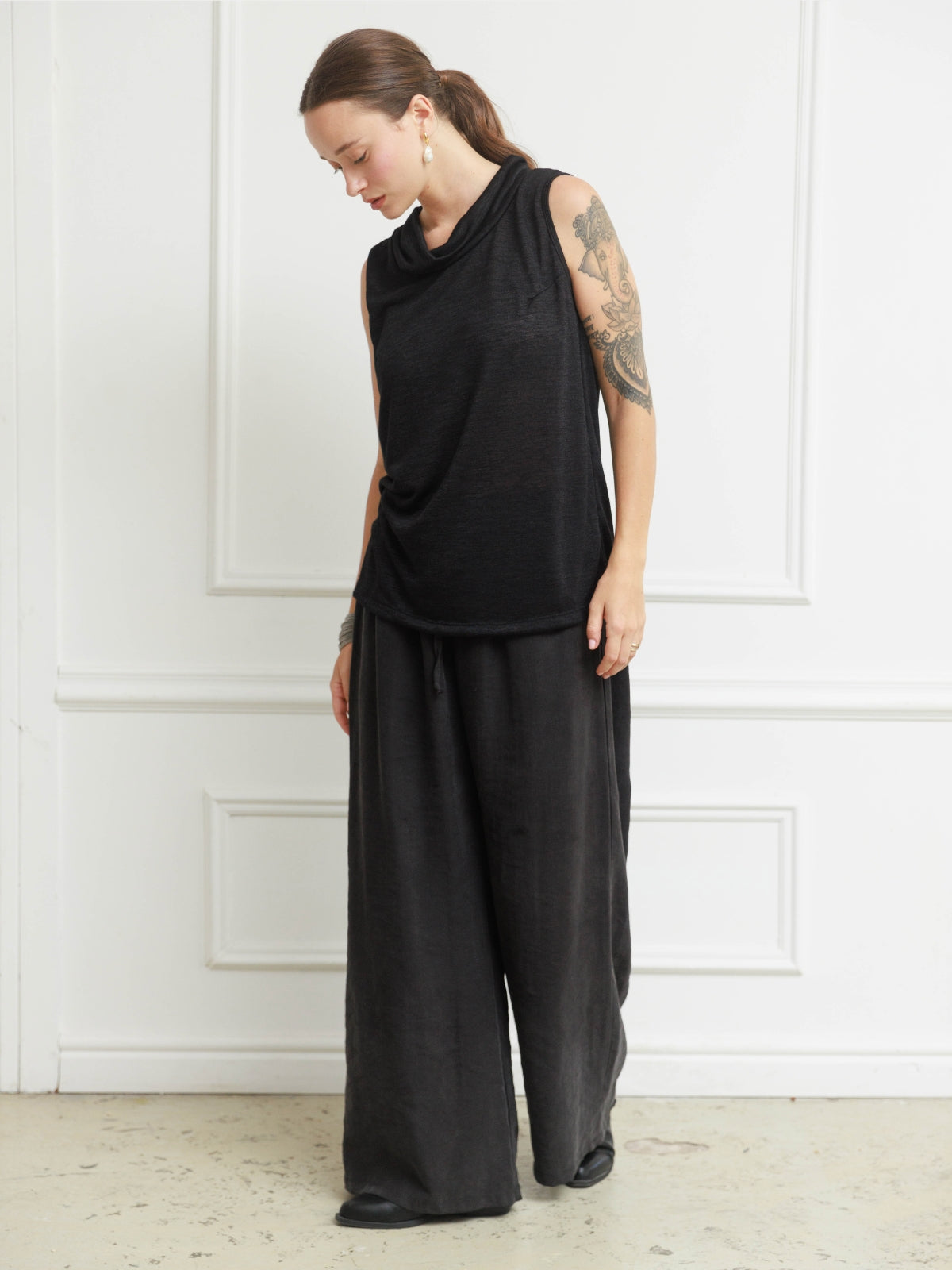 גופייה | מיינה | שחור