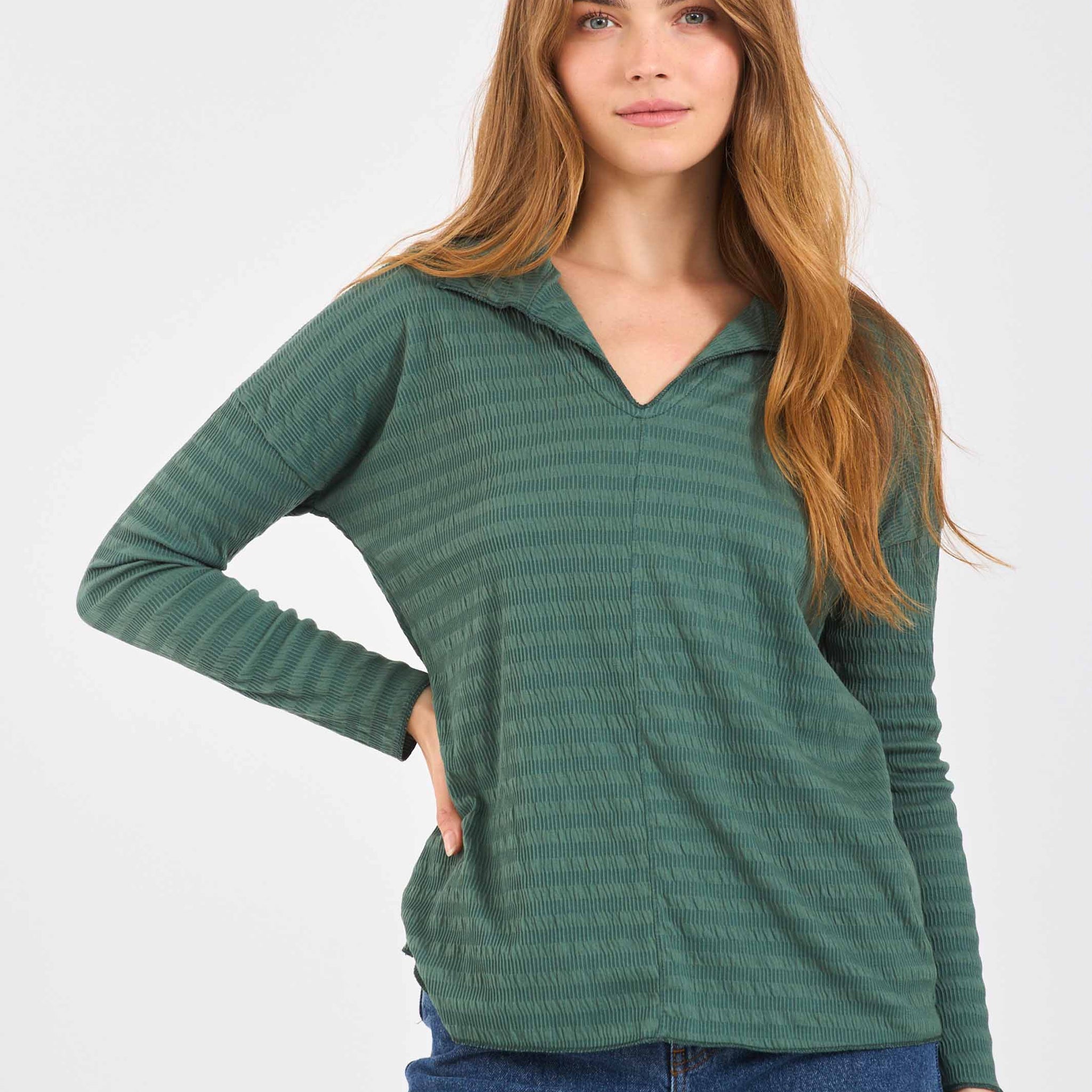 חולצת קדימה ירוק