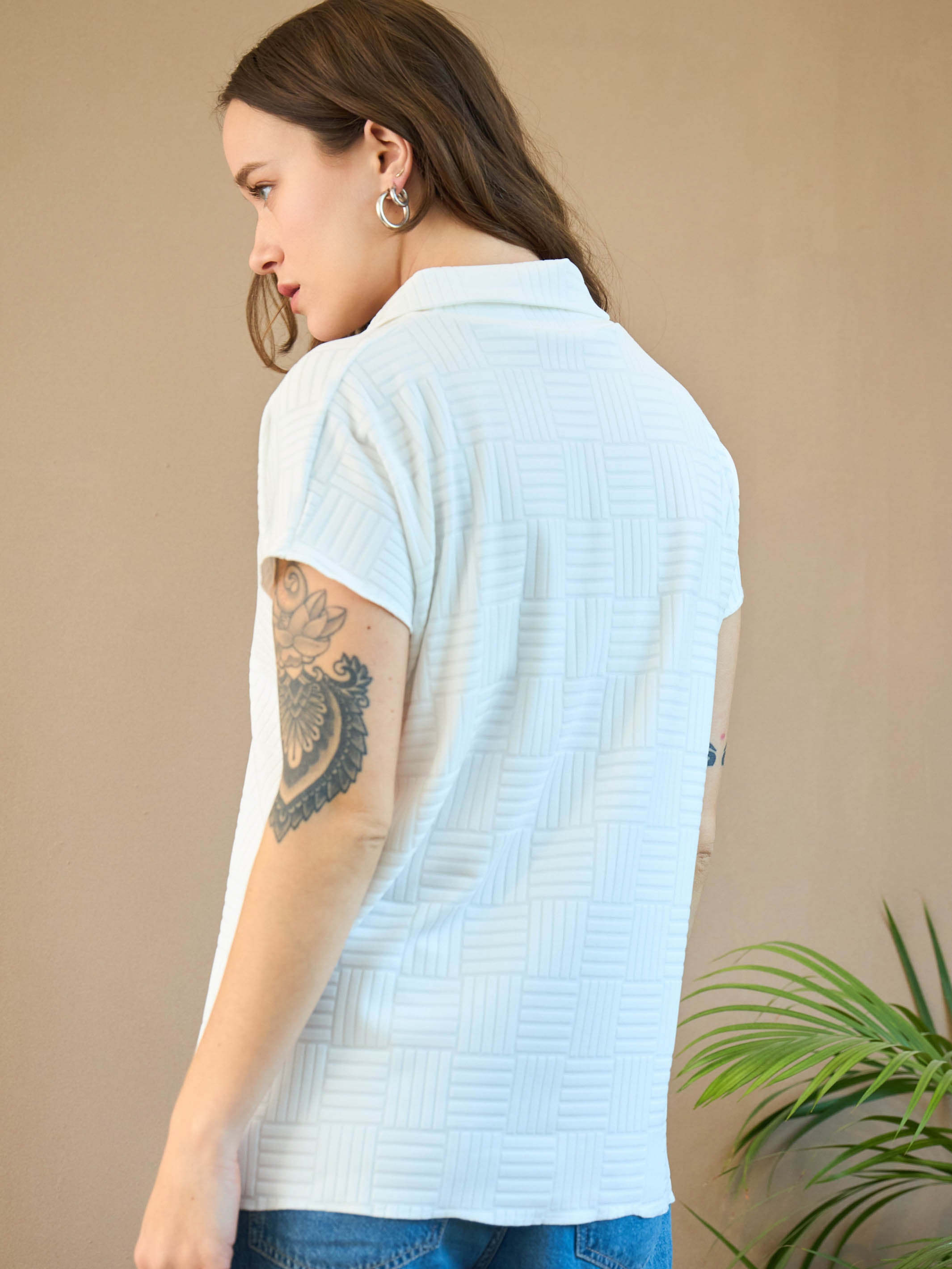 חולצה | ליביה | לבן