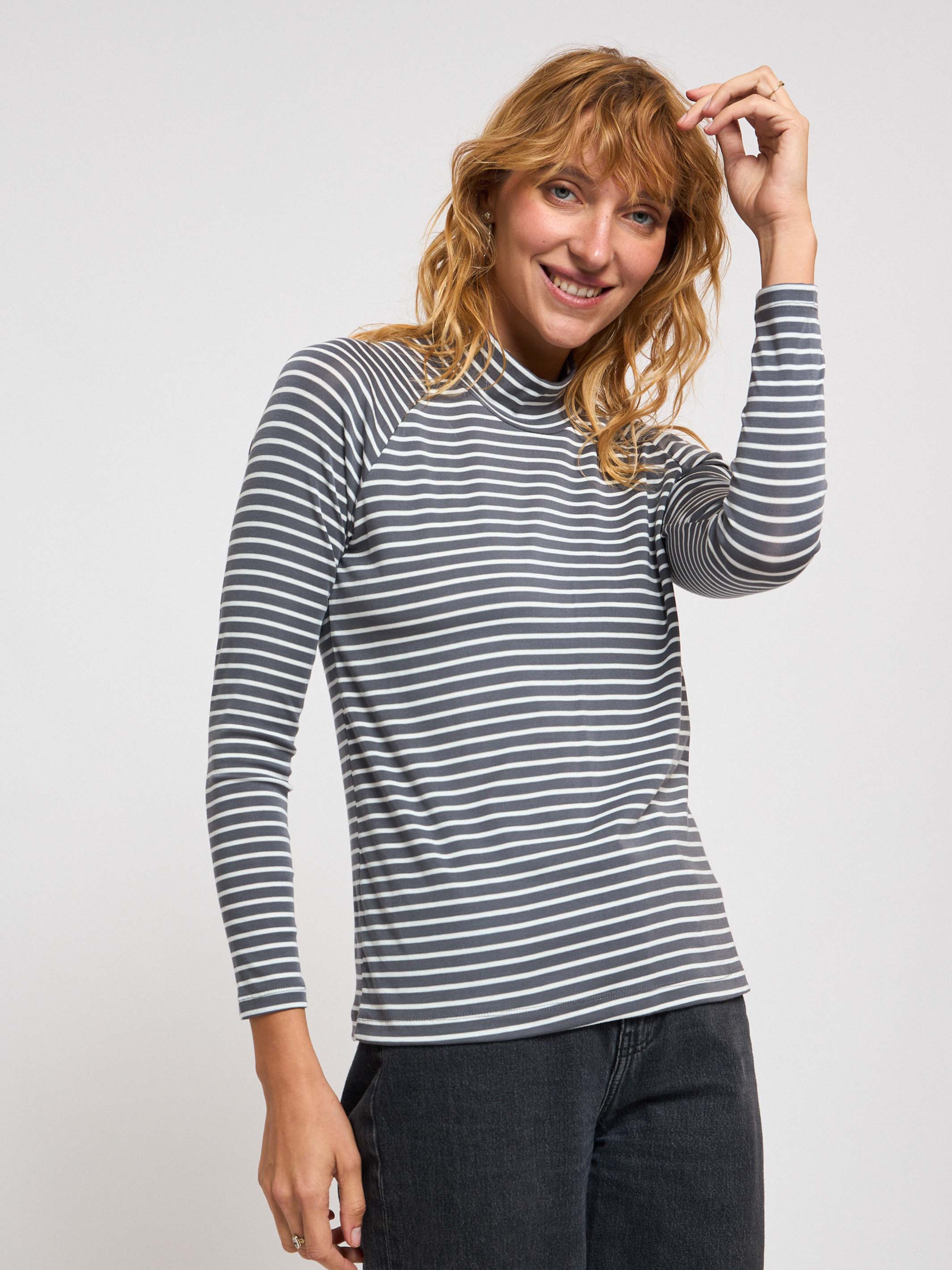 חולצה | רחל | אפור