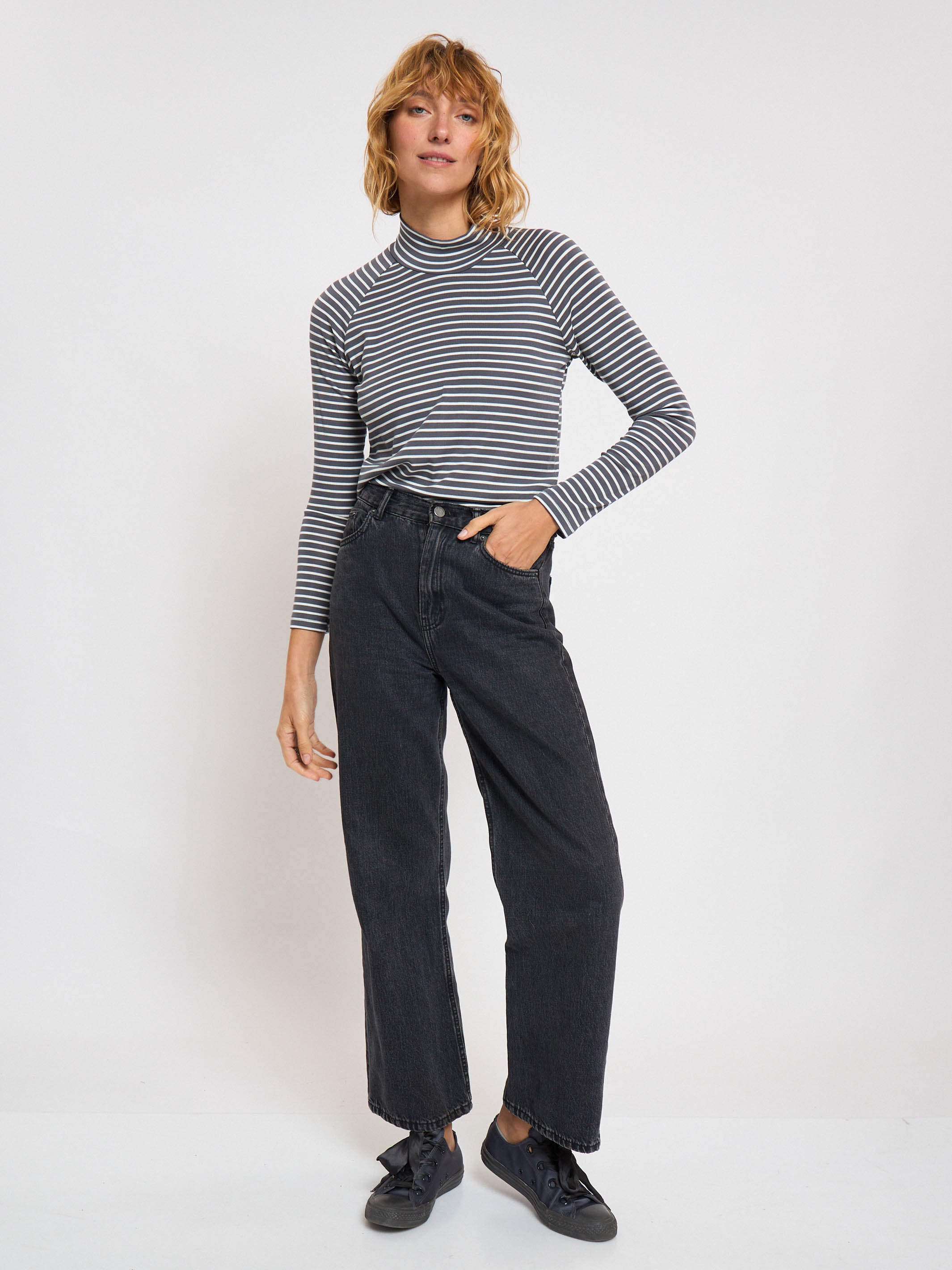 חולצה | רחל | אפור