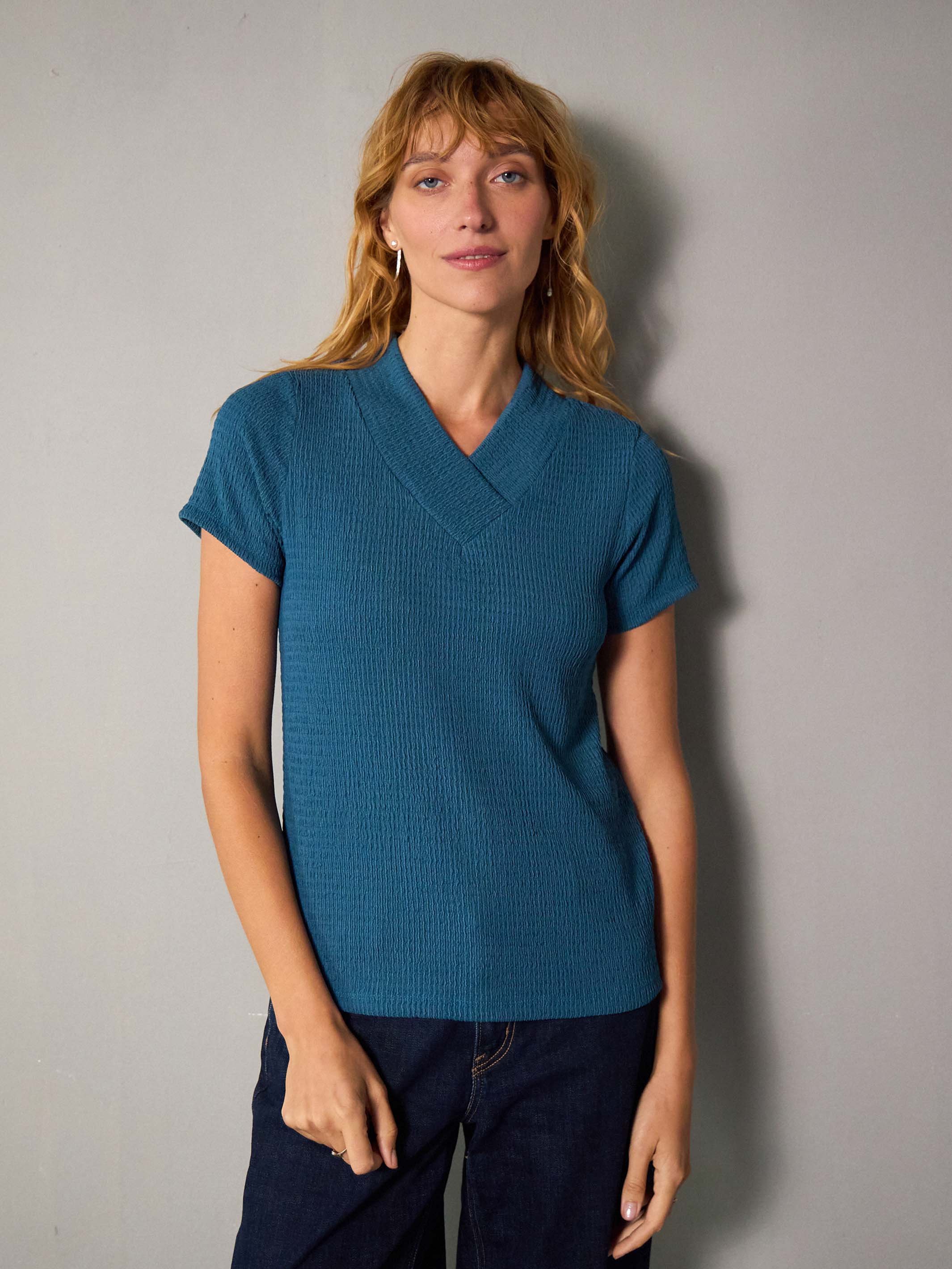 חולצה | עופרה | טורקיז