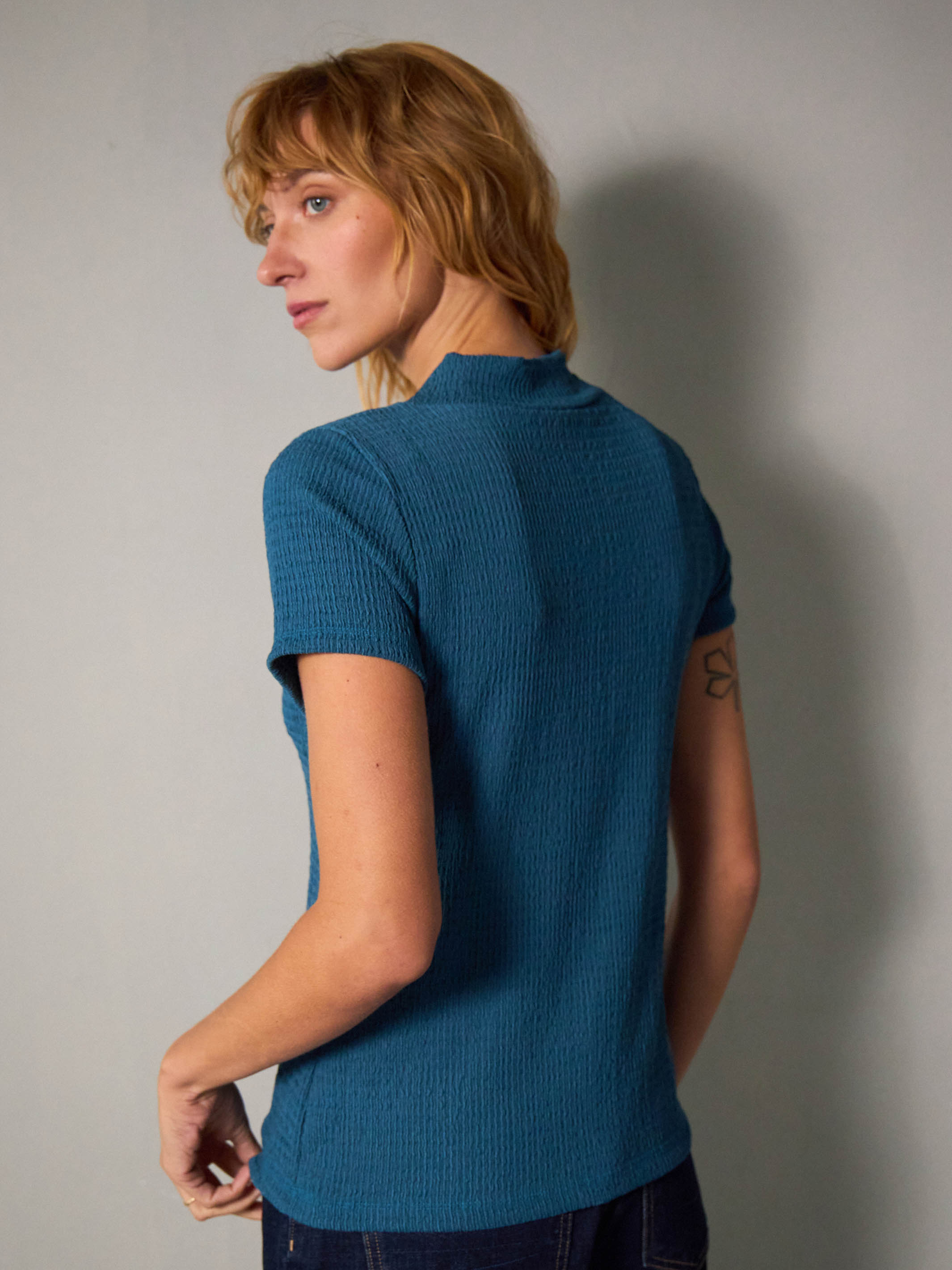 חולצה | עופרה | טורקיז