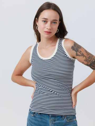 גופייה | סיס | לבן-כחול