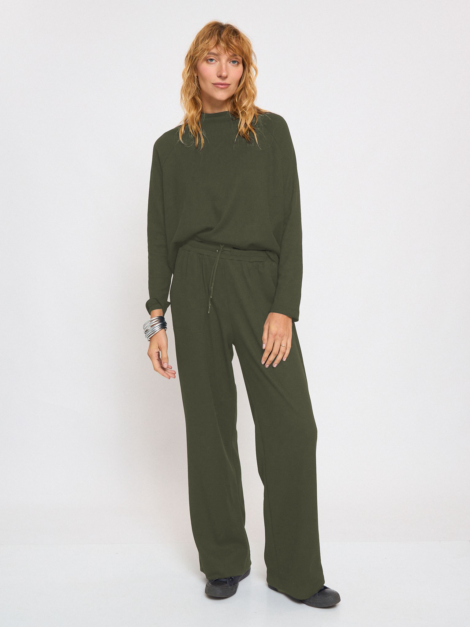 חולצה | אבישג | ירוק זית