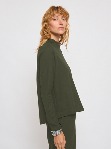 חולצה | אבישג | ירוק זית