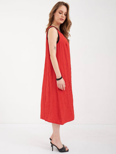 שמלה | בראוניז | אדום - 2SIS