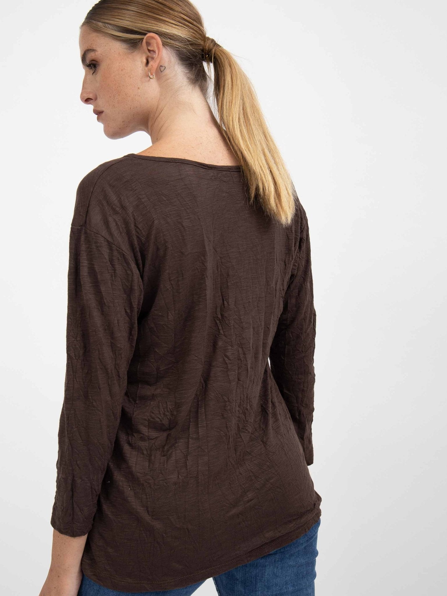 חולצה | ערבה | חום - 2SIS